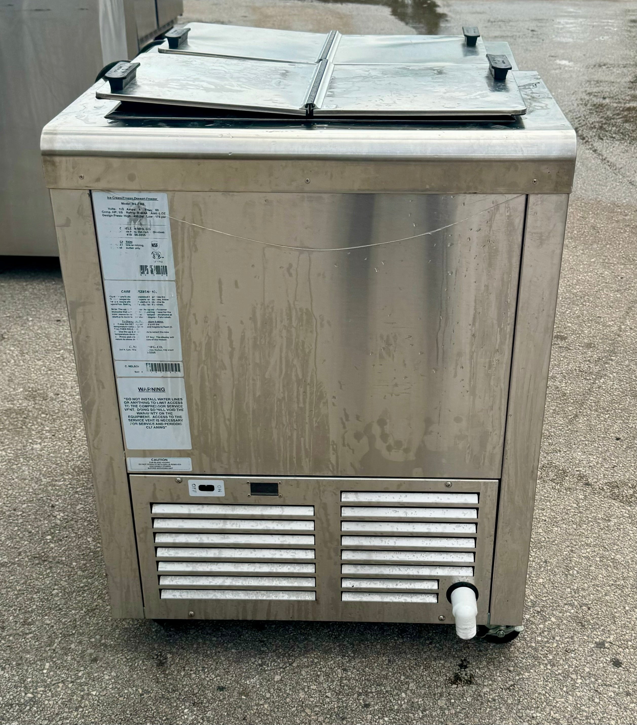 Nelson BS-2 Single Row Dip Cabinet
