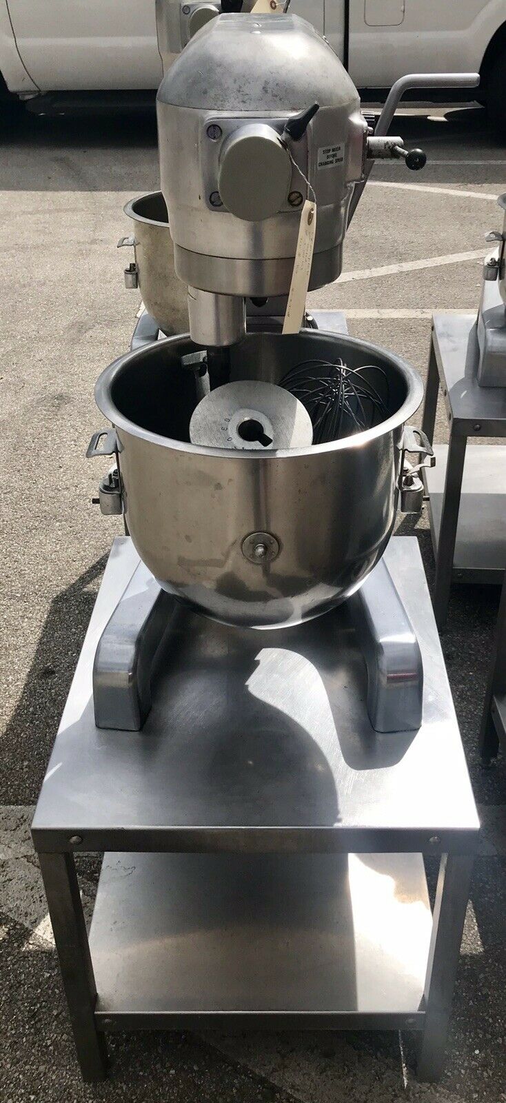 Hobart A-200T Commercial 20 QT Bakery Baking Dough Mixers with Bowl Whisk Paddle