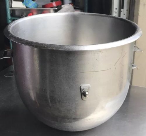 Used Stainless Steel 20 Qt Bowl for Hobart Mixer